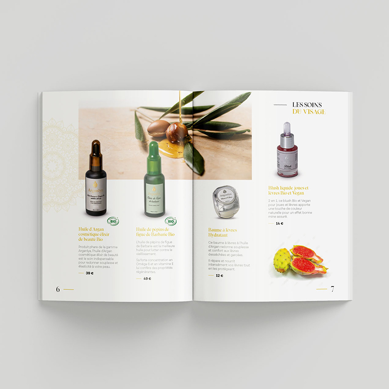 Arganglya brochure produits