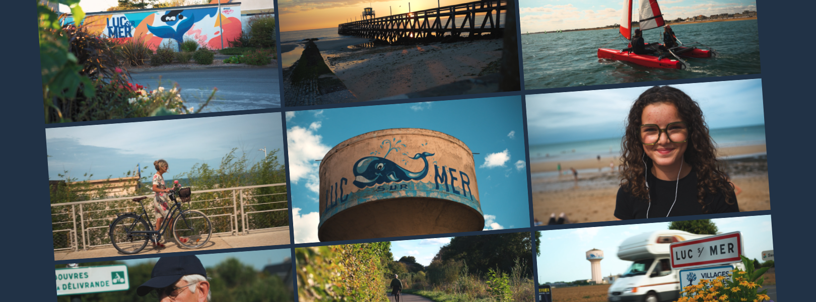 Visuel de la vidéo de la ville de Luc-sur-Mer