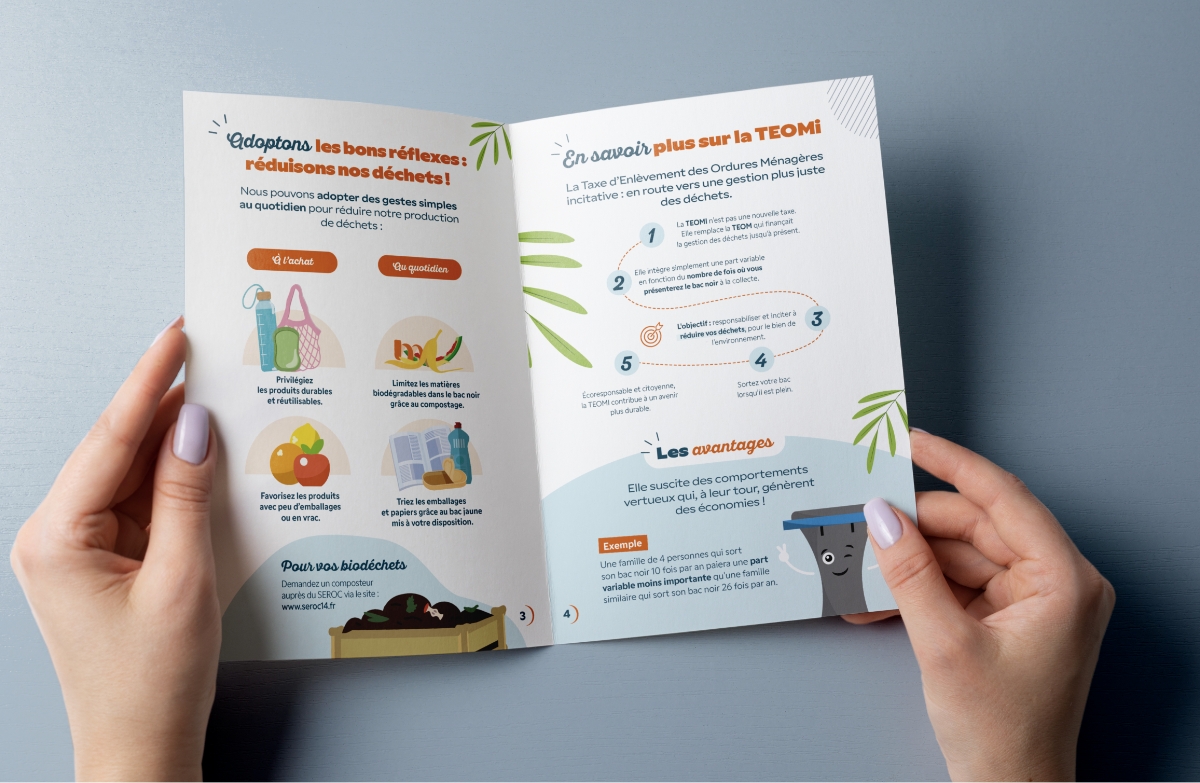 Collectea dépliant pédagogique de 8 page