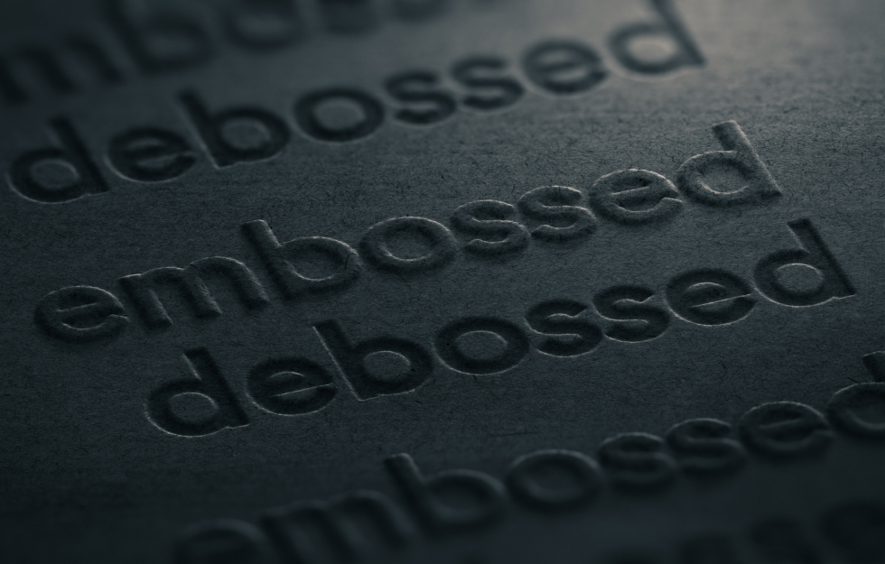 débossage