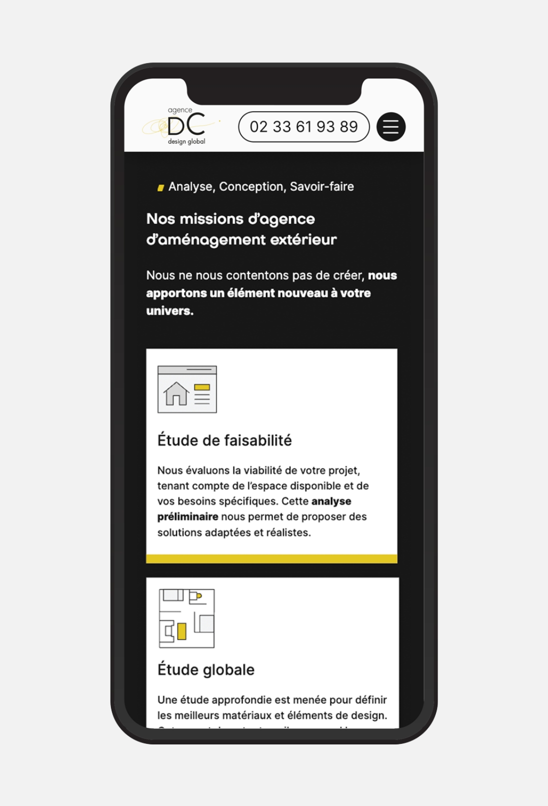 Agence DC site internet engagement agence