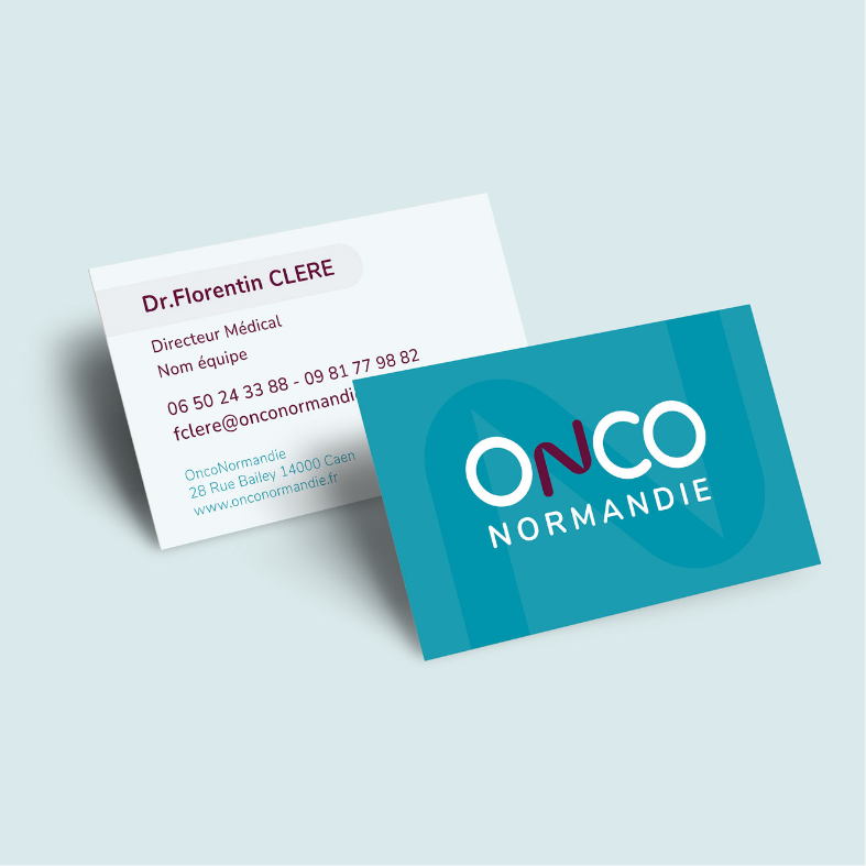 Carte de visite Onco Normandie
