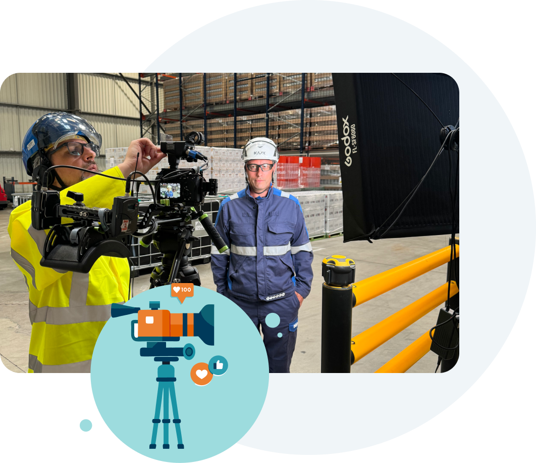 Captation et montage vidéo industrie
