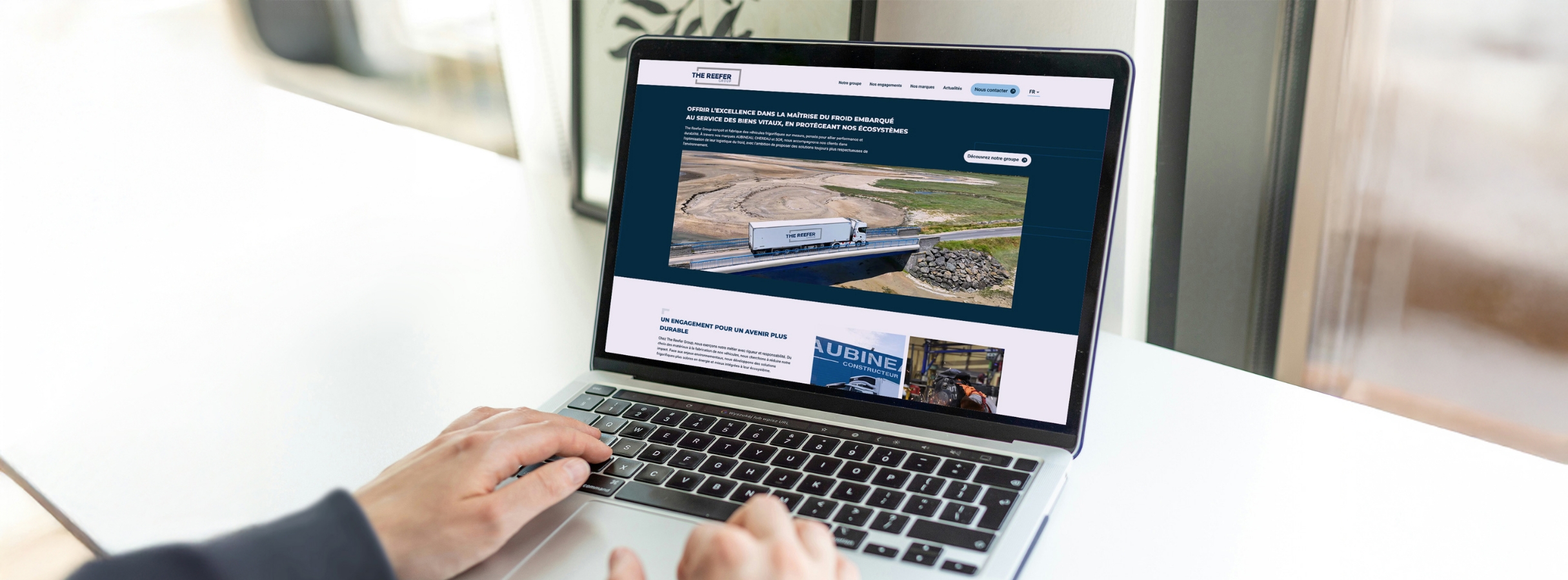 The Reefer Group site web