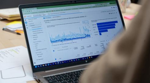 Illustration du lien entre vitesse de chargement et taux de conversion ,performance web et expérience utilisateur