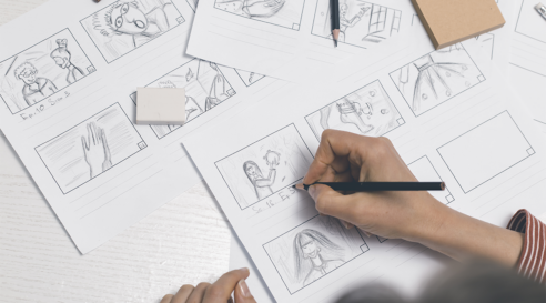 Tout comprendre sur le motion design - storyboard 1