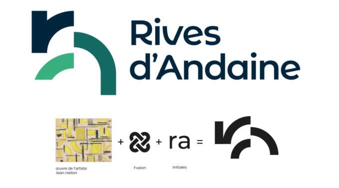 Mairie de Rives d’Andaine - rives andaine logo signification