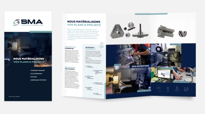 SMA usinage & assemblage - sma depliant